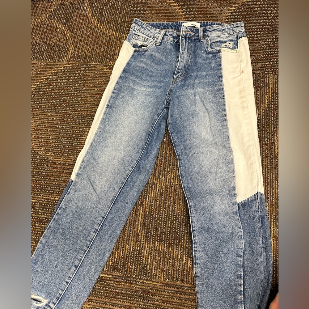 Vervet Women’s Color Block Jeans